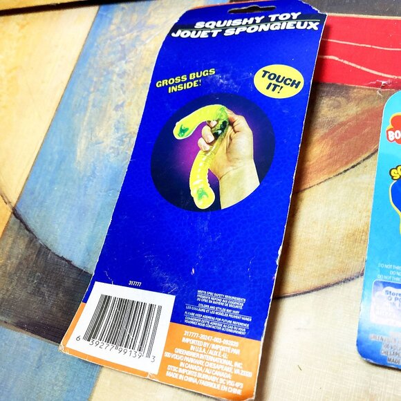 NEW SQUISHY TOY GROSS BUG INSIDE + POO DOO SQUISHY GOO POO SENSORY TOYS GIFTS - Picture 2 of 3